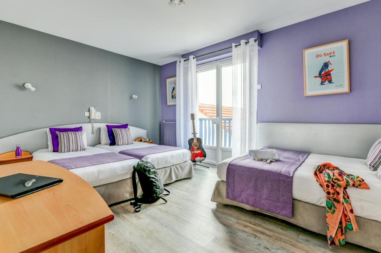 Logis Hotel De France Mimizan Plage Exterior foto