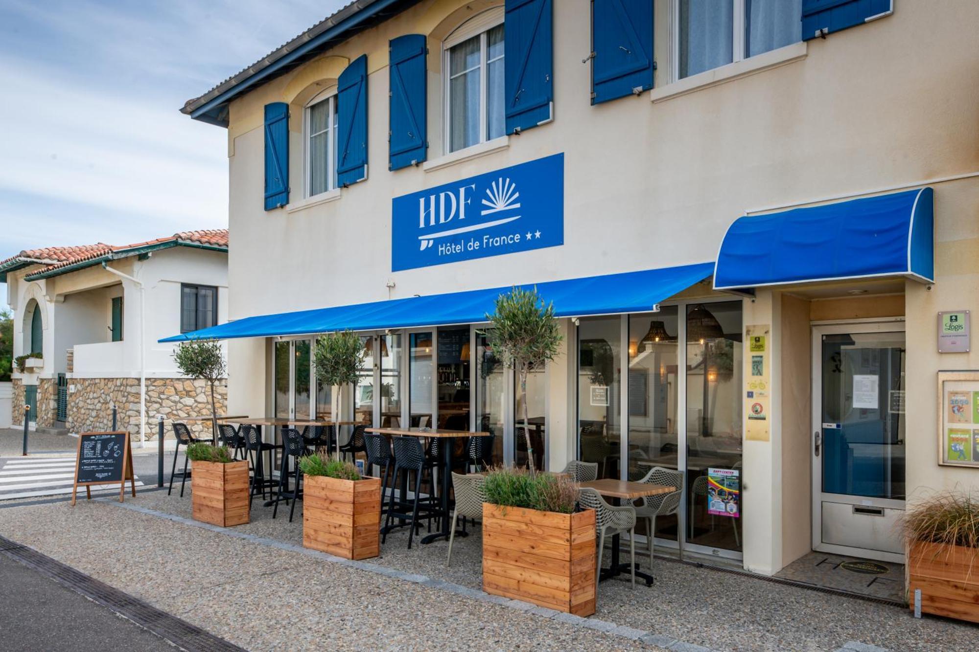 Logis Hotel De France Mimizan Plage Exterior foto